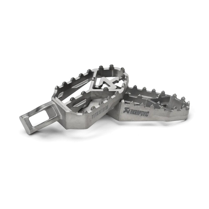 Repose-pieds en titane