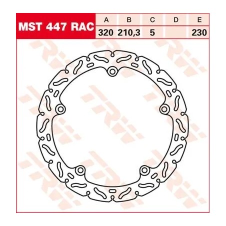 Disques de frein Racing