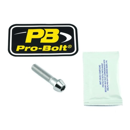 Axle Pinch Bolt Kit Stainless Steel, Front