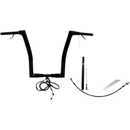 EZ Install Wired 1-1 2  Flat Top Handlebar Kit