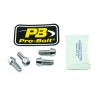 Axle Pinch Bolt Kit Stainless Steel, Front