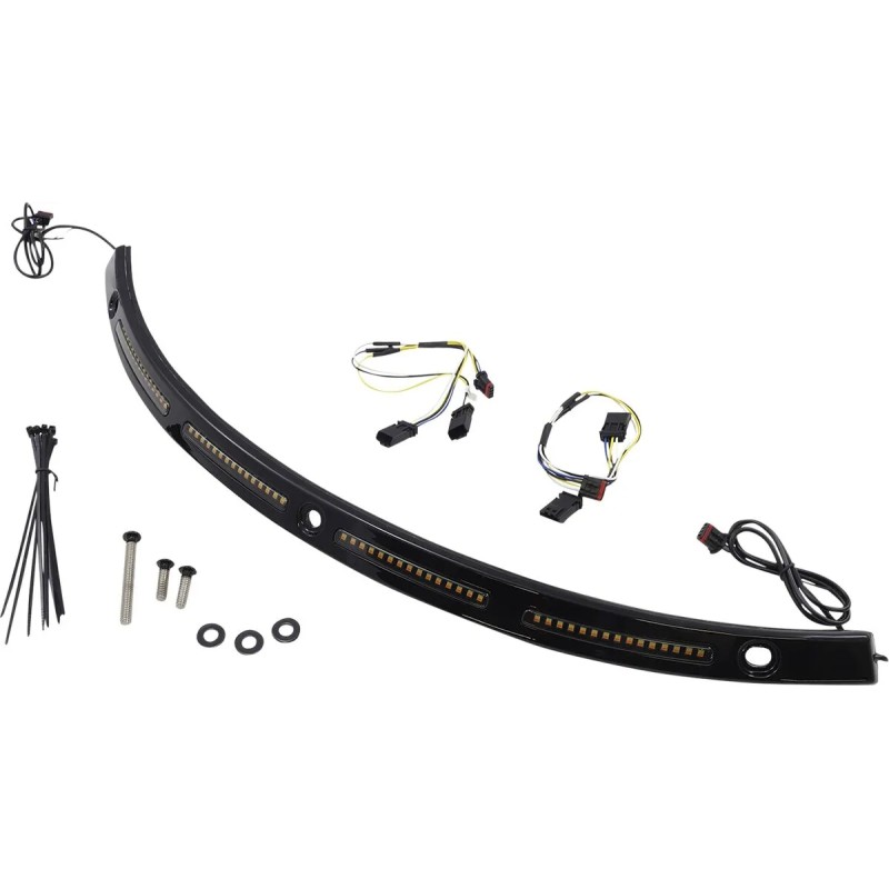 Genesis  4 Dynamic LED Batwing Windshield Trim