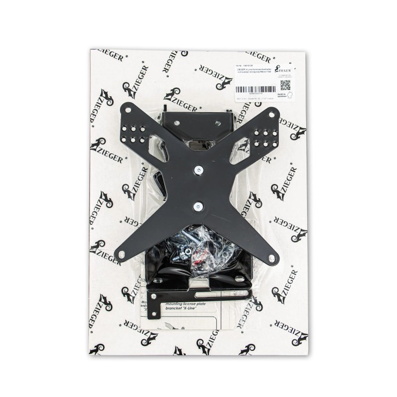 Support de plaque d'immatriculation de type E