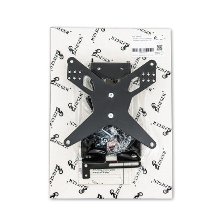 Support de plaque d'immatriculation de type E