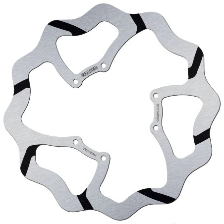 BRAKE ROTOR FIXED WAVE GROOVED OVERSIZE