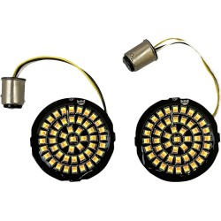 Genesis  4 Amber White LED Turn Signal Inserts