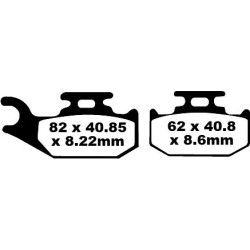 TT Sport Carbon Fusion Brake Pads