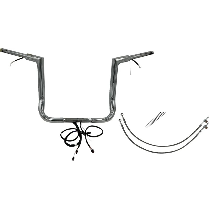 EZ Install Wired 1-1 2  Flat Top Handlebar Kit