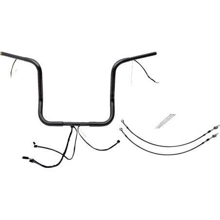 Kit guidon rond câblé EZ Install 1-1/4"