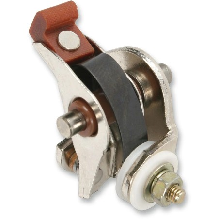 Vis platinées et condensateur