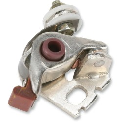 Vis platinées et condensateur