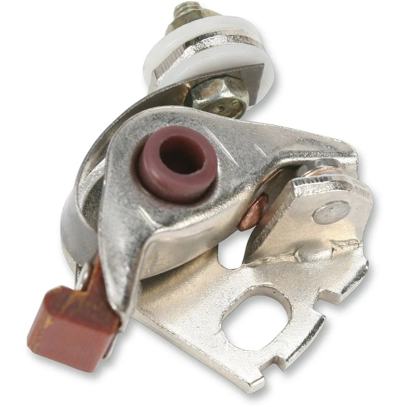 Vis platinées et condensateur