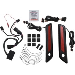 Saddlebag Latch Dual Color Accent Lights