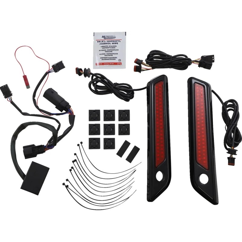 Saddlebag Latch Dual Color Accent Lights