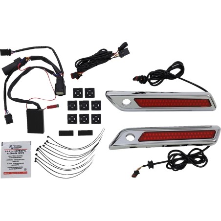 Saddlebag Latch Dual Color Accent Lights