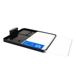 Support pour plaque d'immatriculation Slip-In
