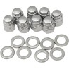 Chrome Cap Nut Kit