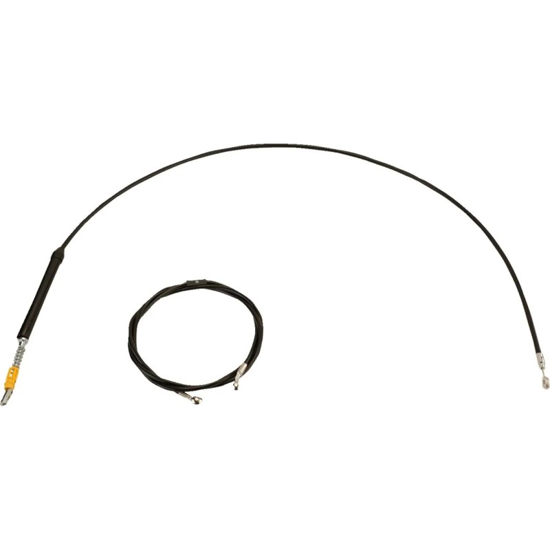 Standard Black Vinyl Handlebar Cable Brake Line Kit