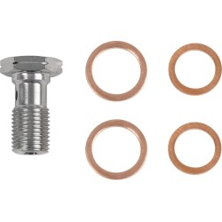 Standard Black Vinyl Handlebar Cable Brake Line Kit