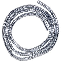 Cache-câbles flexible chromé