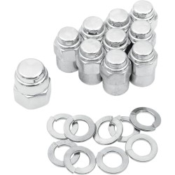 Chrome Cap Nut Kit