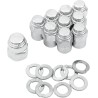 Chrome Cap Nut Kit