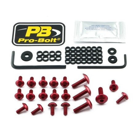 Kit de boulons pour carénage en aluminium pour Yamaha