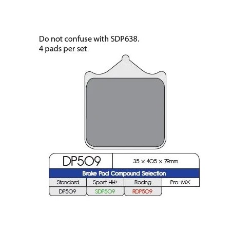 Standard Sintered Metal Brake Pads
