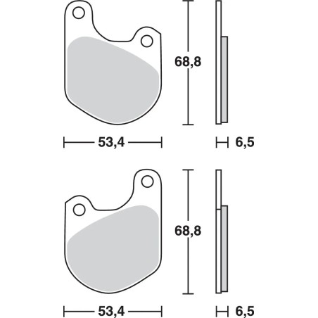 All Round Sintered Metal Brake Pads