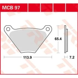 All Round Sintered Metal Brake Pads