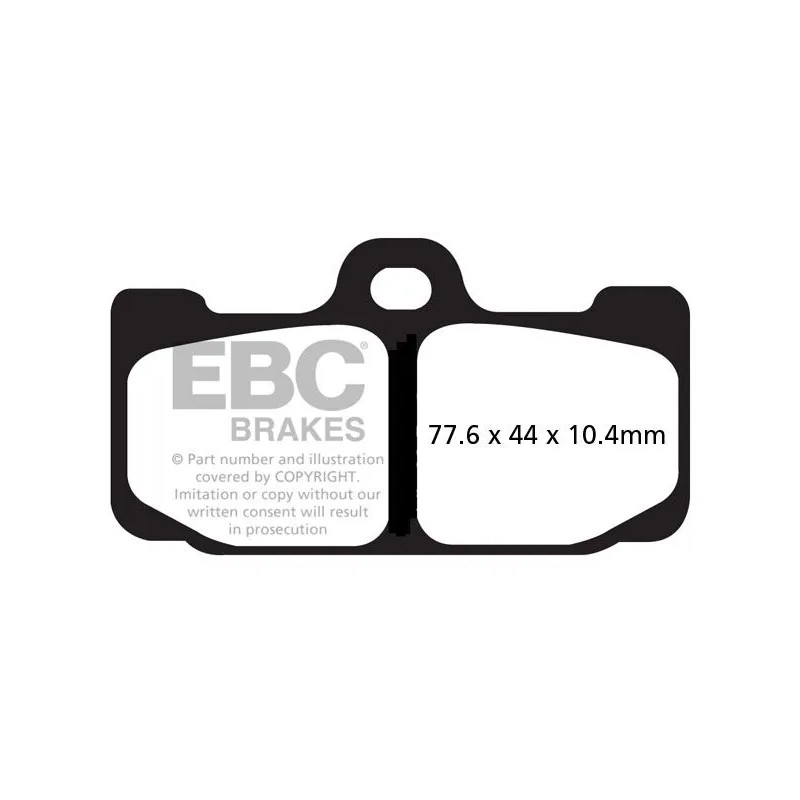 GPFAX Series Race Sindered Brake Pads