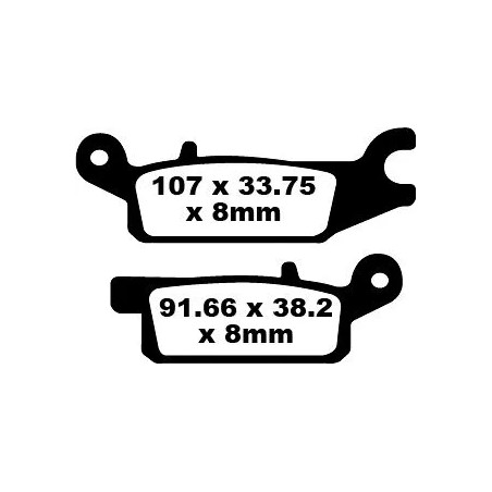 TT Sport Carbon Fusion Brake Pads