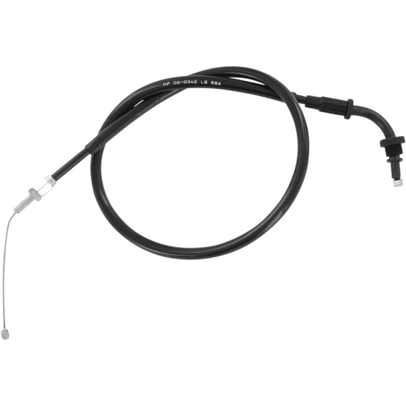 Black Vinyl Throttle Cable