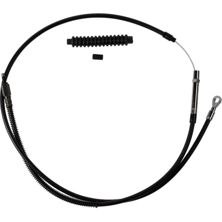High-Efficiency Black Vinyl Clutch Cable