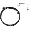 Extended Length Black Vinyl Brake Line Kit