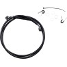 Extended Length Black Vinyl Brake Line Kit