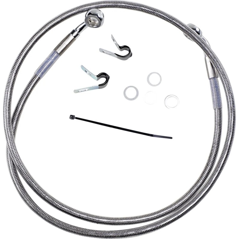 Extended Length Stainless Steel Brake Line Kit