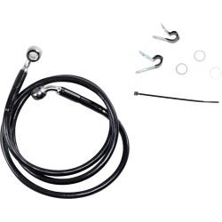 Extended Length Black Vinyl Brake Line Kit