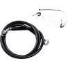 Extended Length Black Vinyl Brake Line Kit