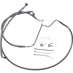 Extended Length Stainless Steel Brake Line Kit