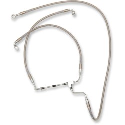 Extended Length Stainless Steel Brake Line Kit