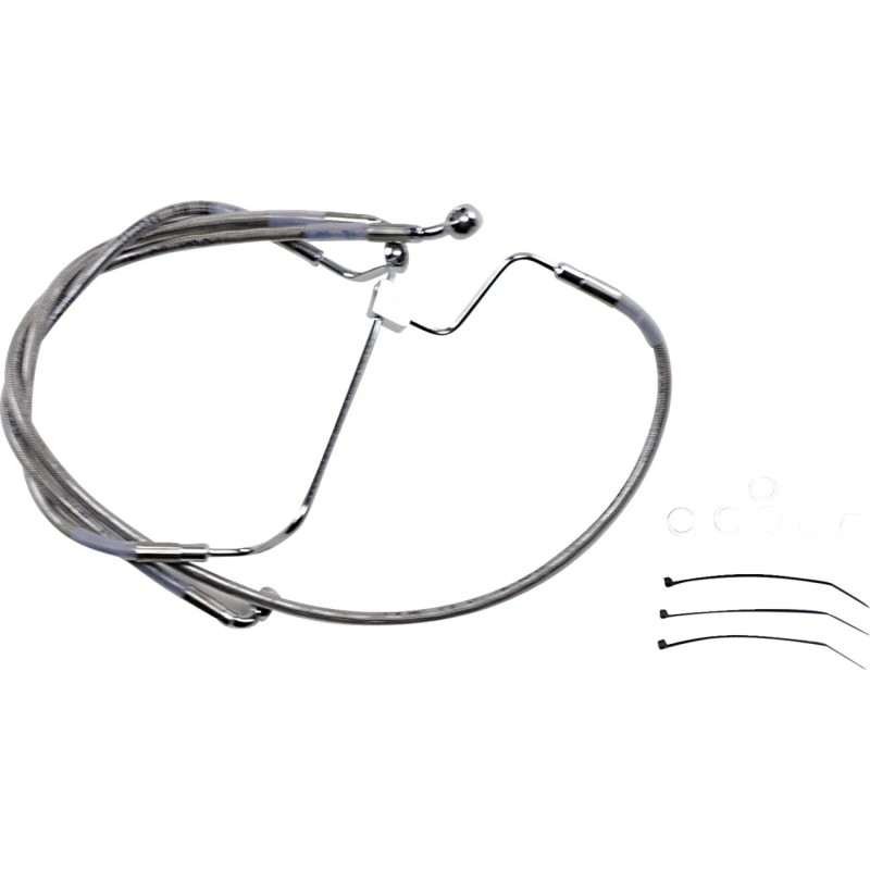 Extended Length Stainless Steel Brake Line Kit
