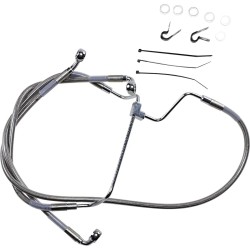Extended Length Stainless Steel Brake Line Kit