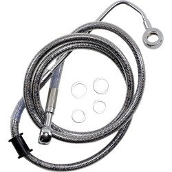 Extended Length Stainless Steel Brake Line
