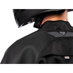 Mesh AF  Leather Jacket