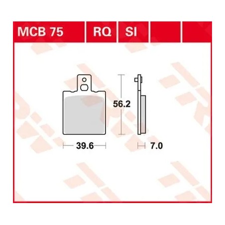 RQ Series Organic Sports Brake Pads