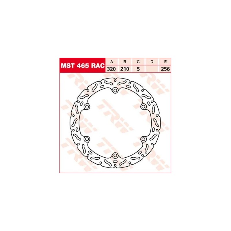 Contoured Fixed Brake Rotor