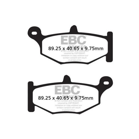 Vee Semi-Sintered Brake Pads