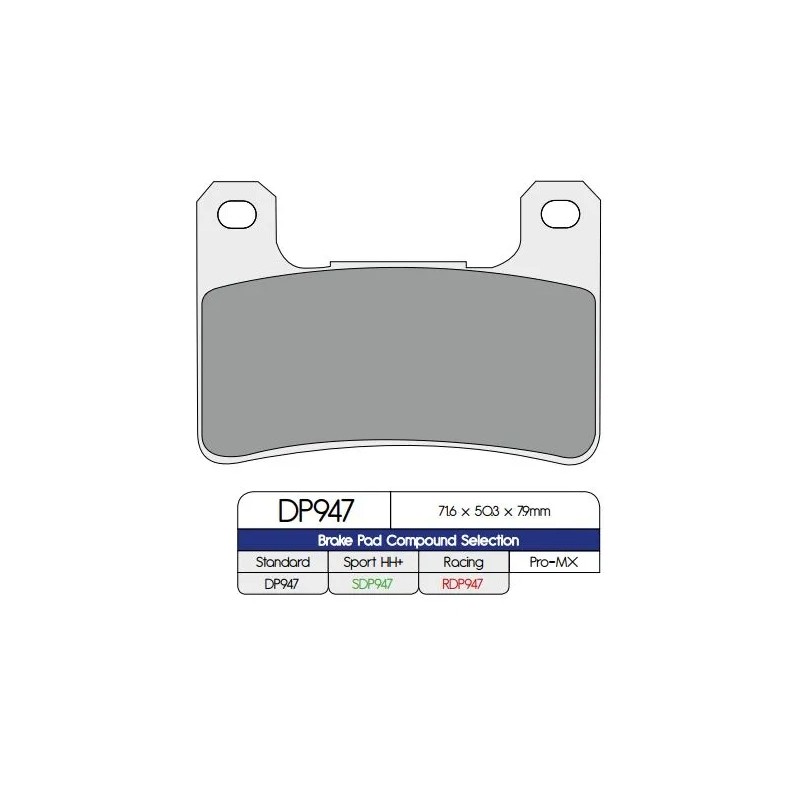 Standard Sintered Metal Brake Pads