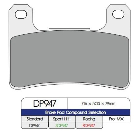 Standard Sintered Metal Brake Pads
